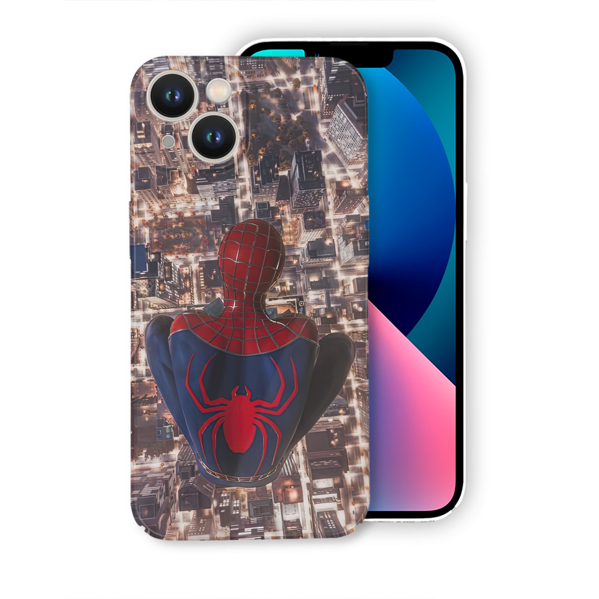 （画像用） Spider Man スパイダーマン 【iPhone 14シリーズ対応】ハードケース